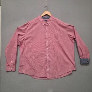 Mason James‎ Men's Stretch Long Sleeve Flip Cuff Button Up Shirt Size 2XL